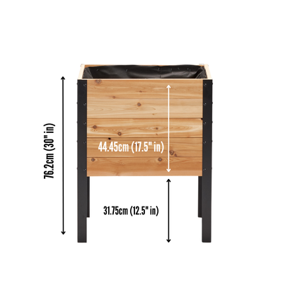 Raised Garden Bed - 46cm x 61cm x 76cm