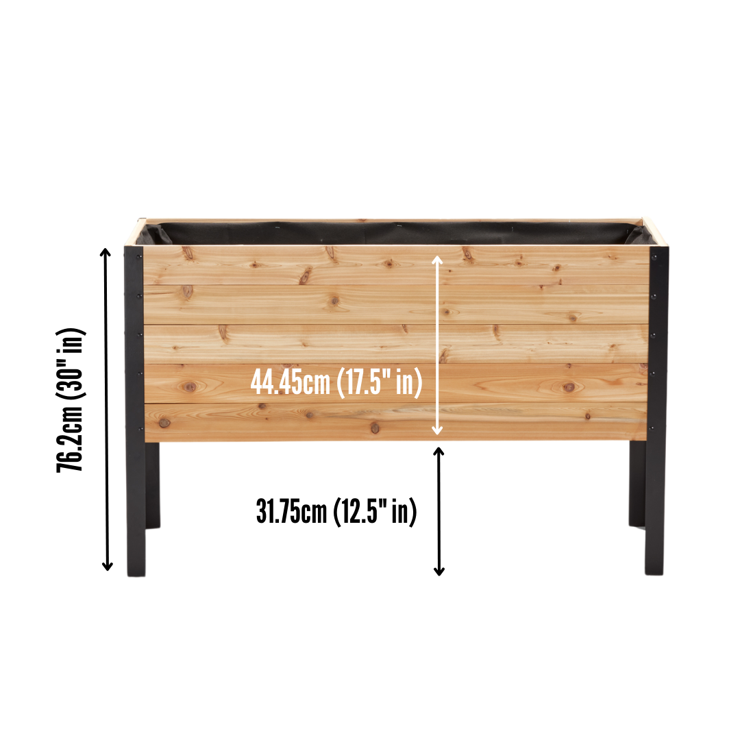 Raised Garden Bed - 46cm x 122cm x 76cm